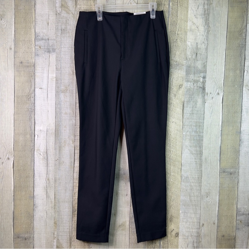 Inc. International Concepts Size 4 Black Slim Leg Ankle Mid Rise Pants